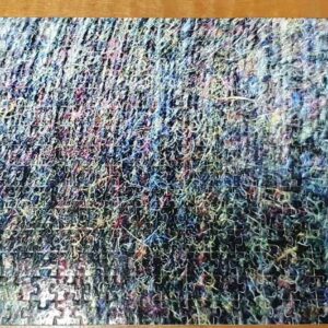 Multi Coloured Harris Wool Picture Jigsaw - handmade by Taobh Tuath Tweeds