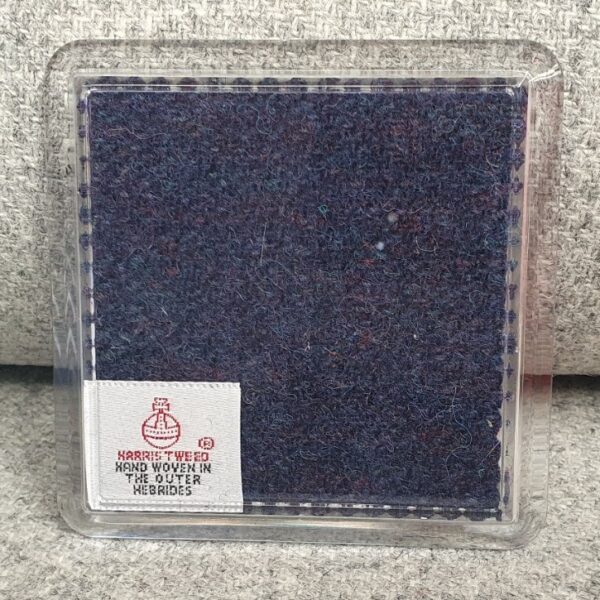Speckled Navy Harris Tweed Coaster