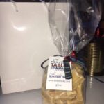 Large bag of Vanilla tablet in luxury white gift bag