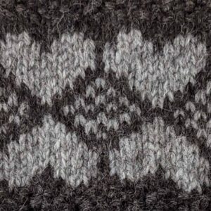 Hand knitted Ascog Hearts Headband - Image 3