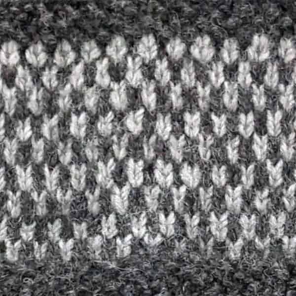 Hand knitted Ascog Seed Headband