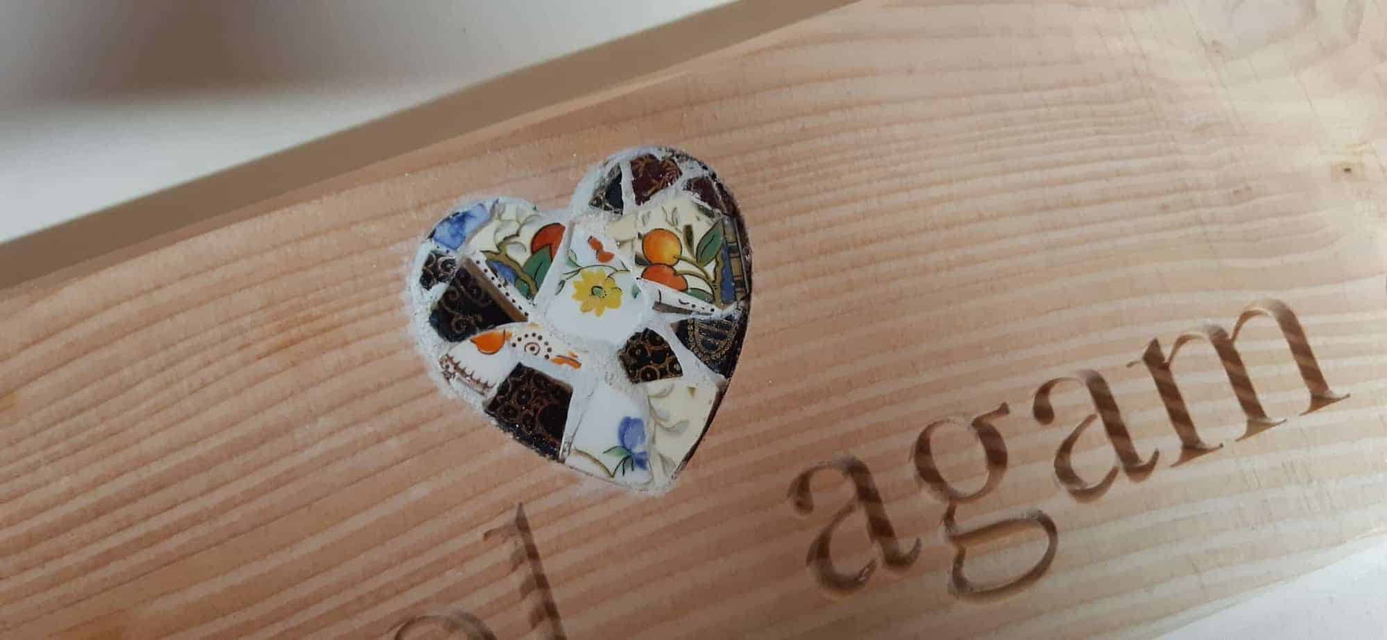 Gaelic Plaque with Heart - Image 2