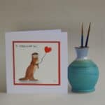 Valentines Card – I Otterly Love You