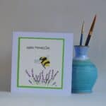 Mother’s Day Card – Bee & Lavender