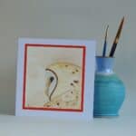 Original Watercolour Greetings Card – Barn Owl