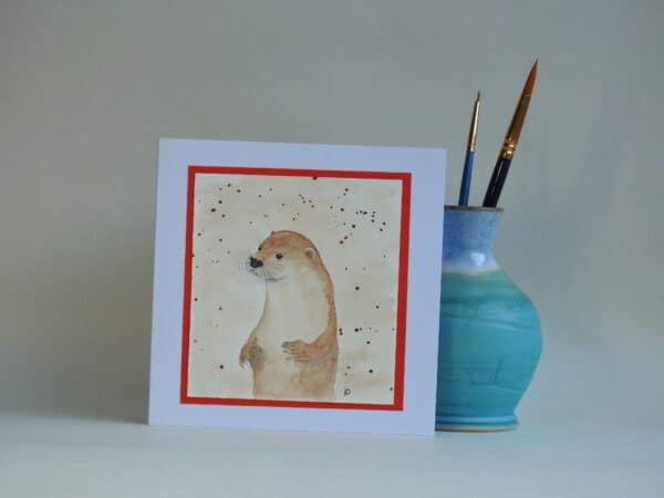 Greeting Card - Otter