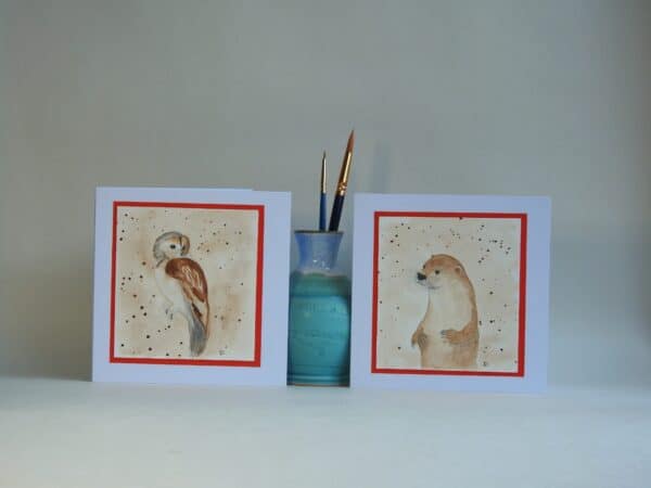 Greeting Card - Otter