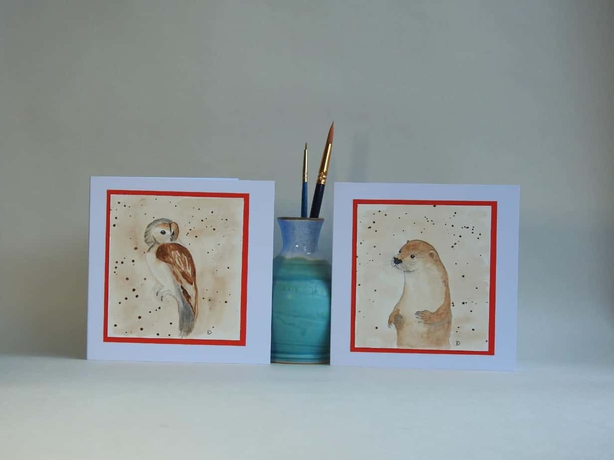 Greeting Card - Otter - Image 2