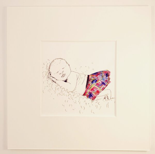 Scottish Baby Print (Personalised)