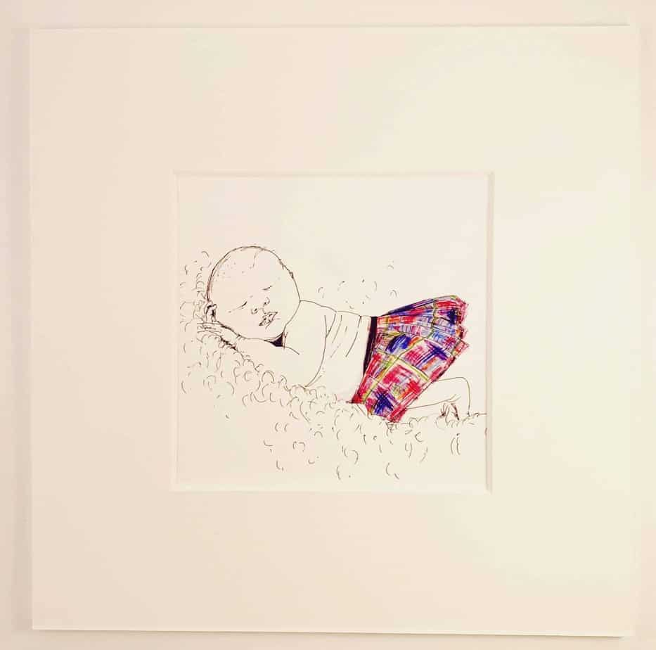 Scottish Baby Print (Personalised) - Image 3