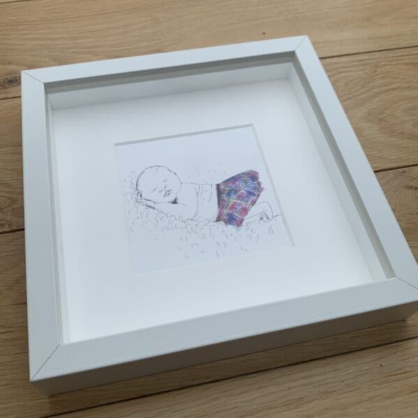 Scottish Baby Print (Personalised)