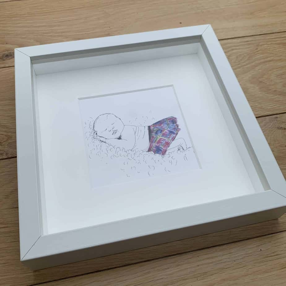 Scottish Baby Print (Personalised) - Image 2