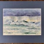 Storm Passing, Iona. Original watercolour