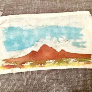 Hand Painted Pencil Case - handmade by Camella Crafts