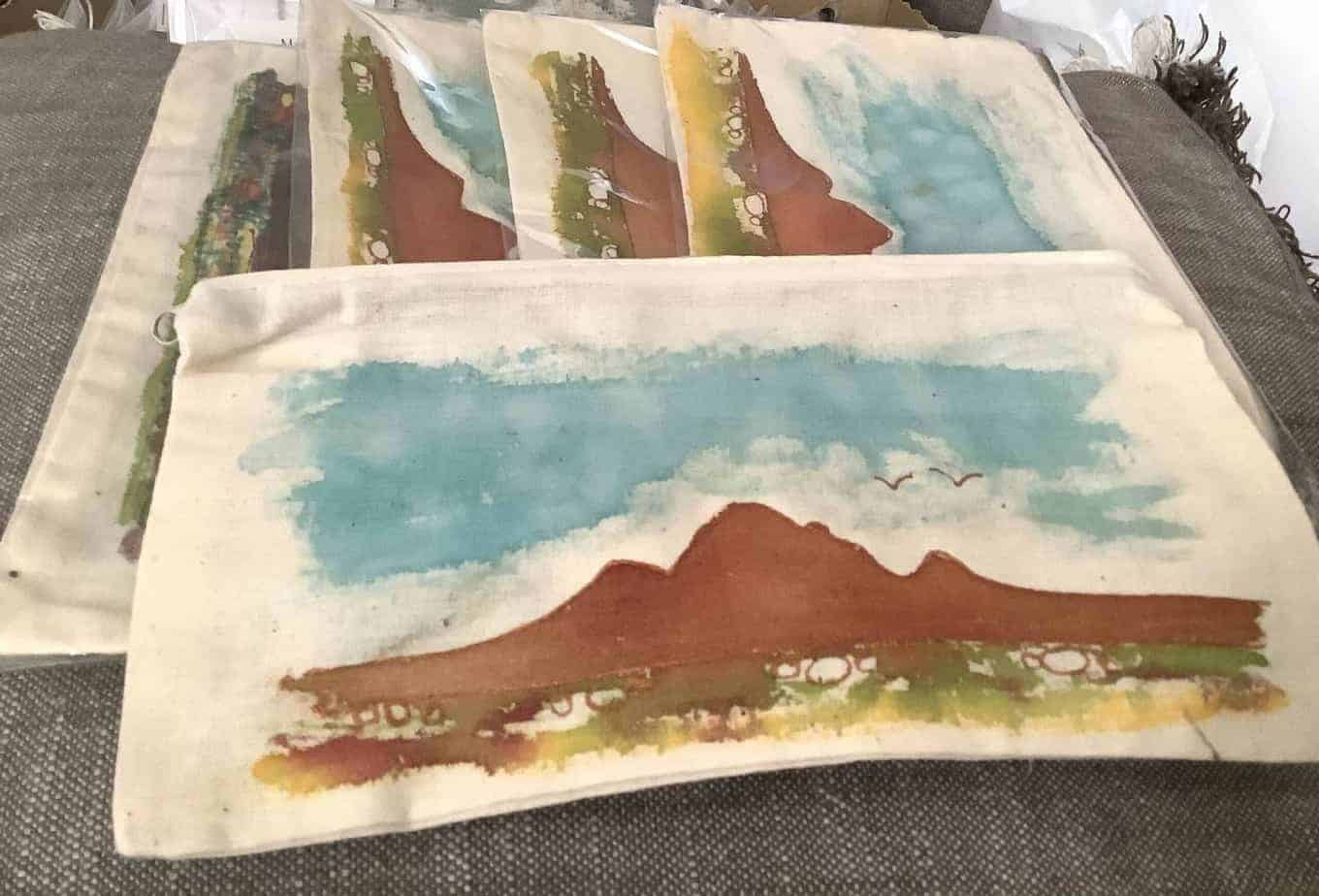 Hand Painted Pencil Case - handmade by Camella Crafts (view 2)