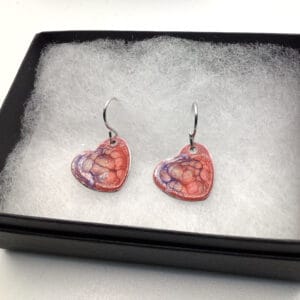 Hand Painted Earrings 2 - handmade by Camella Crafts