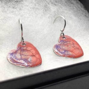 Hand Painted Earrings 2 - handmade by Camella Crafts (view 2)