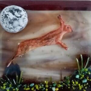 To the moon and back - handmade by Ruth Brough