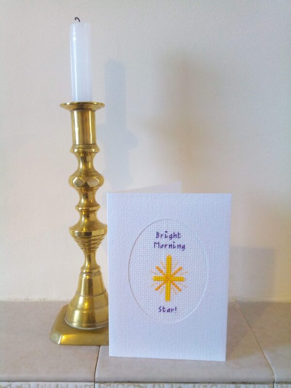 Bright Morning Star Easter Card