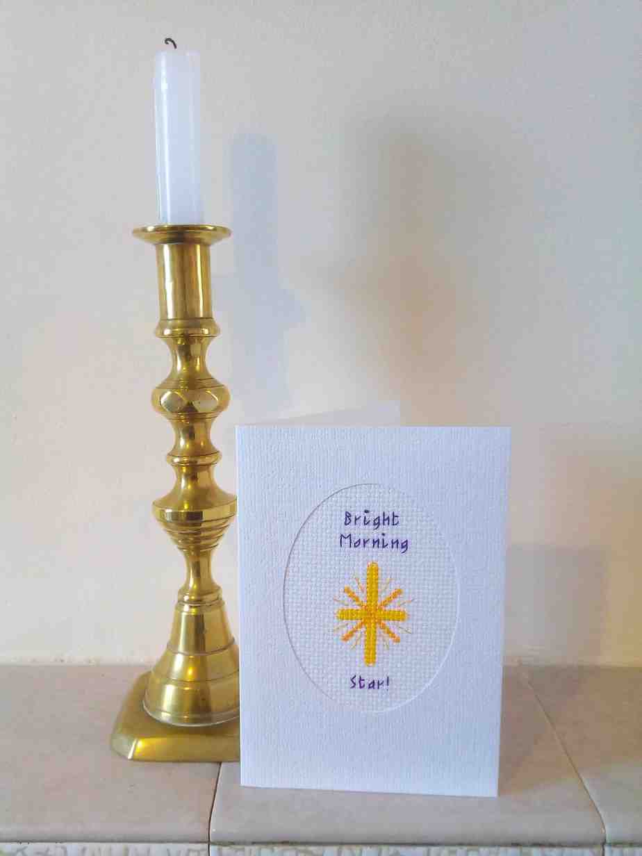Bright Morning Star Easter Card - Image 1
