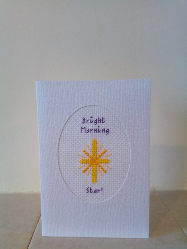 Bright Morning Star Easter Card