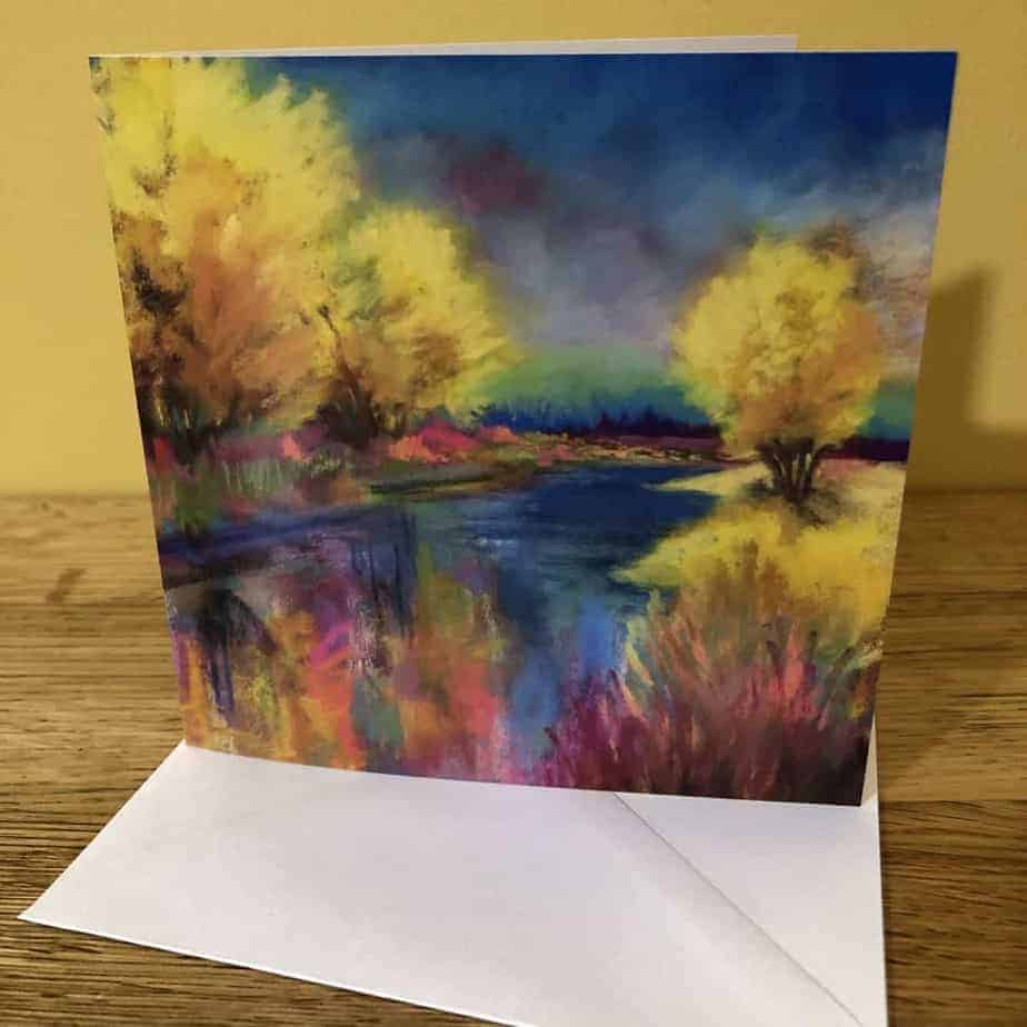Four Seasons Blank Greetings Cards - handmade by Seaholly Studio (view 3)