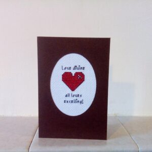 Love Divine Greetings Card - Image 2