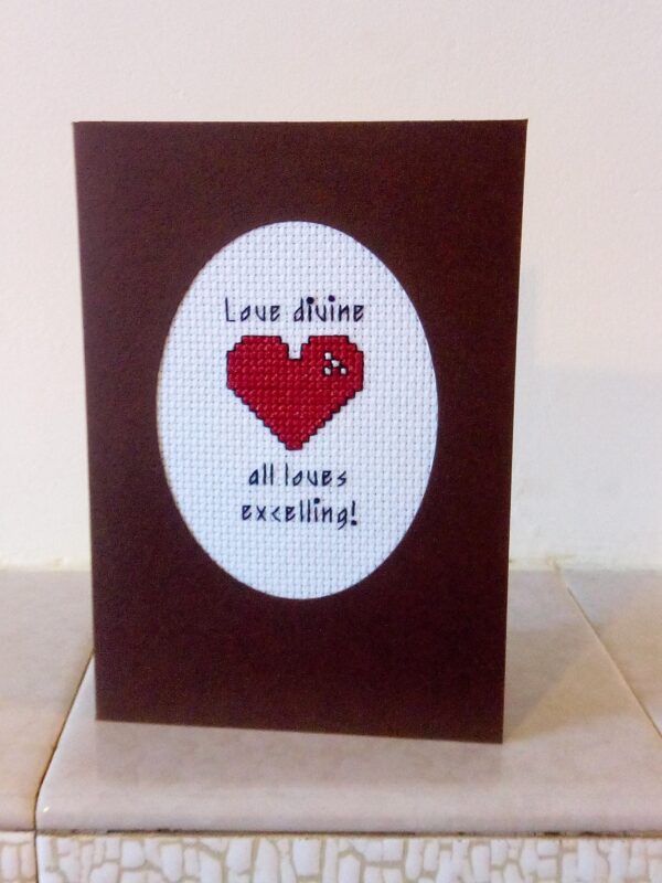 Love Divine Greetings Card