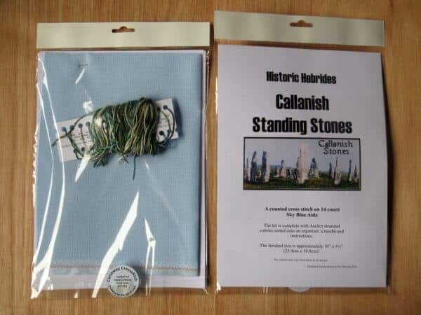 Cross Stitch Kit - Callanish Stones - handmade by Carloway Cross Stitch (view 4)