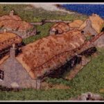 Cross Stitch Kit – Garenin Blackhouse Village