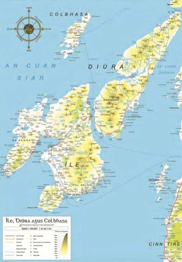 Gaelic Map of Islay