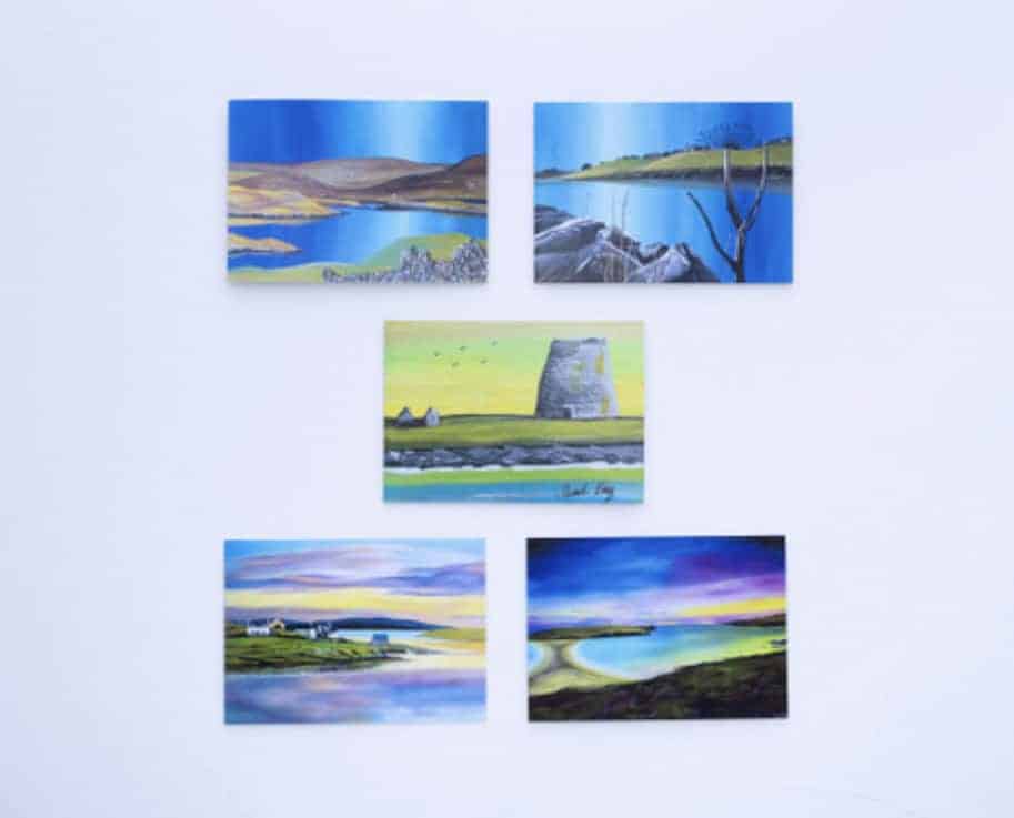 Shetland cards, blank inside. - Image 1