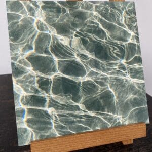 Iona square photo tile. Light and sand, Iona - handmade by IonaImages (view 2)