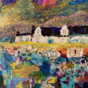 The Happy Croft print of original art work - handmade by Seaholly Studio (view 3)