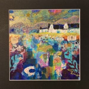 The Happy Croft print of original art work - handmade by Seaholly Studio (view 8)