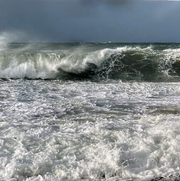 Iona square photo tile. Swell power, Iona