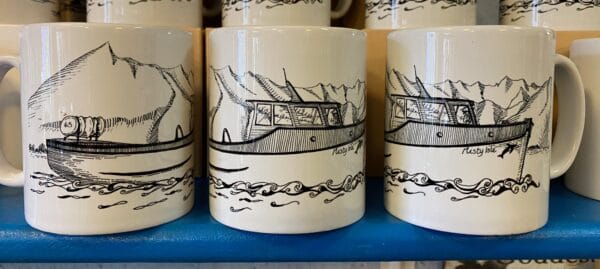 Misty Isle Mug - handmade by Fishing Float Art