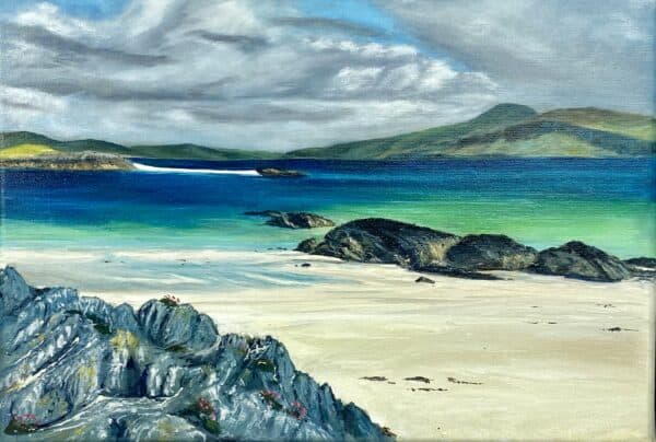 Summer, Iona , Framed original oil painting - handmade by IonaImages (view 2)