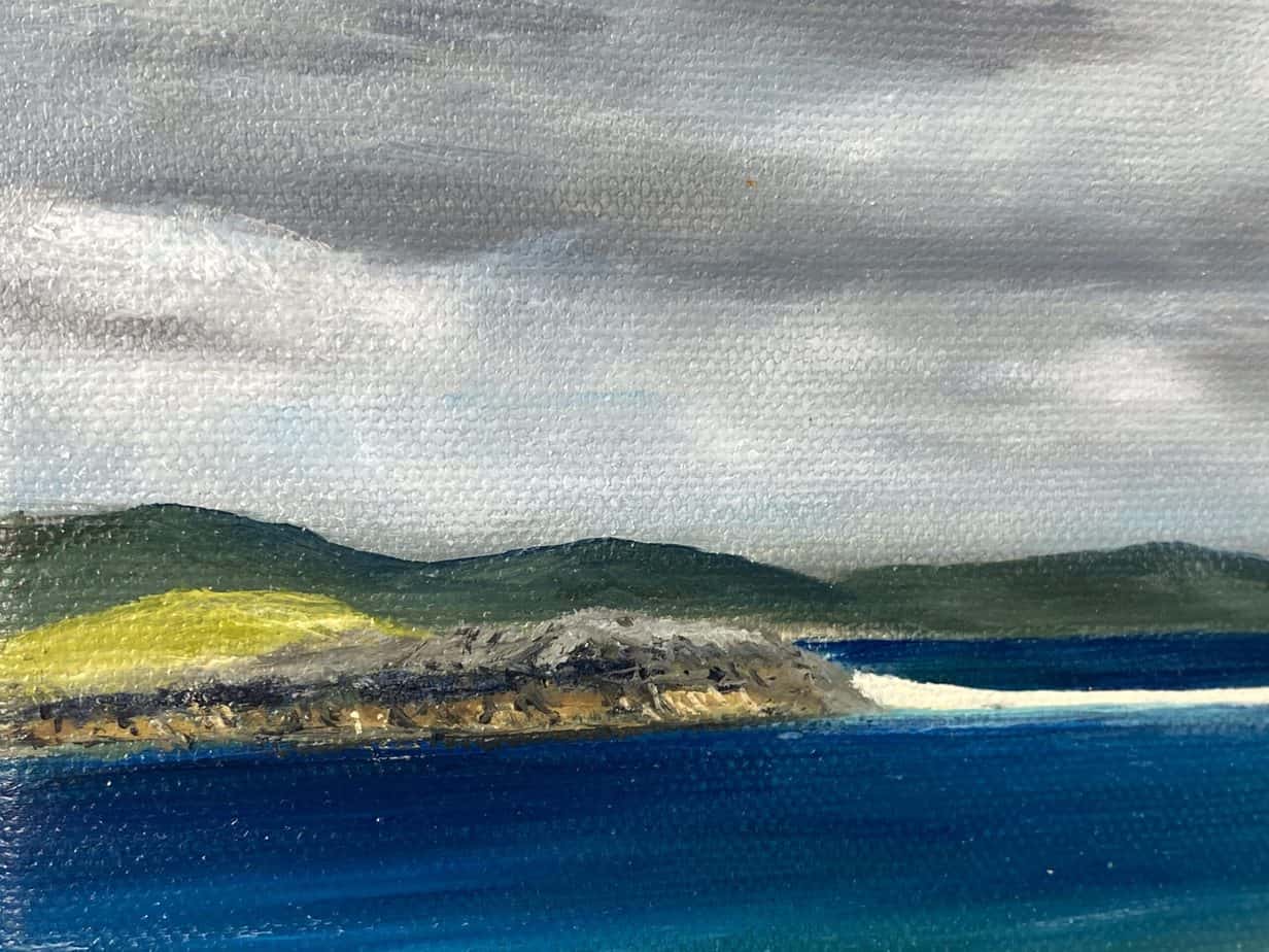 Summer, Iona , Framed original oil painting - handmade by IonaImages (view 5)