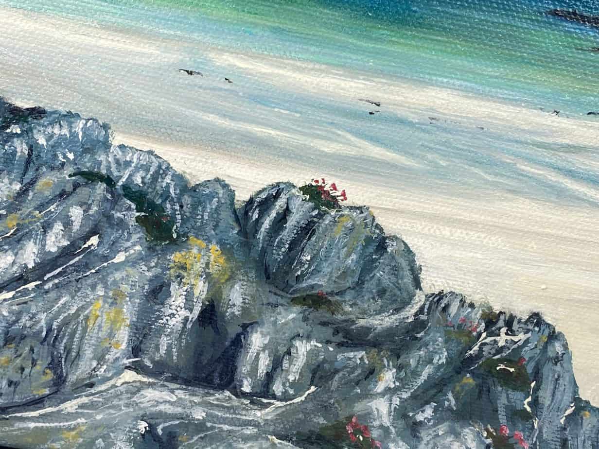 Summer, Iona , Framed original oil painting - handmade by IonaImages (view 3)