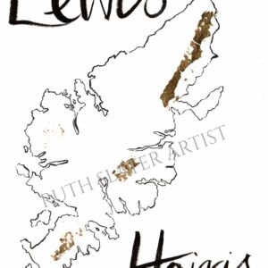 Isle of Lewis Original with Gold Leaf