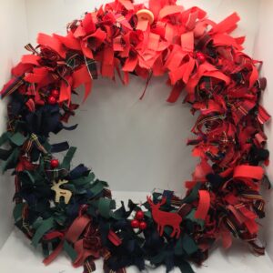 Rag Wreath Making Kit - handmade by Camella Crafts (view 3)