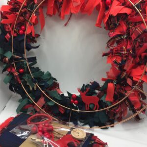 Rag Wreath Making Kit - handmade by Camella Crafts