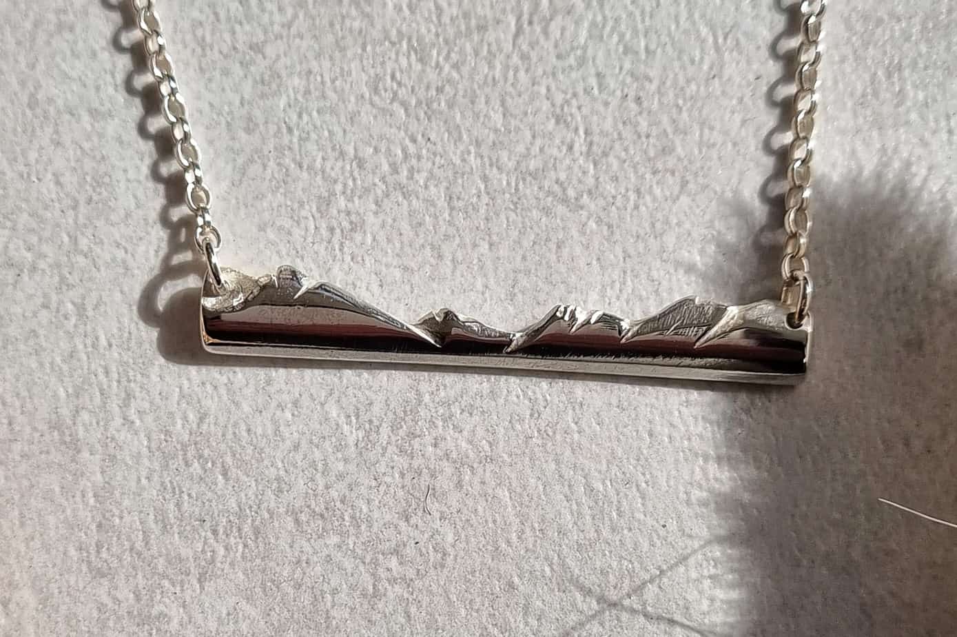 Glen Sannox Silver Necklace - Image 4