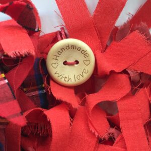 Rag Wreath Making Kit - handmade by Camella Crafts (view 4)