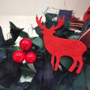 Rag Wreath Making Kit - handmade by Camella Crafts (view 6)