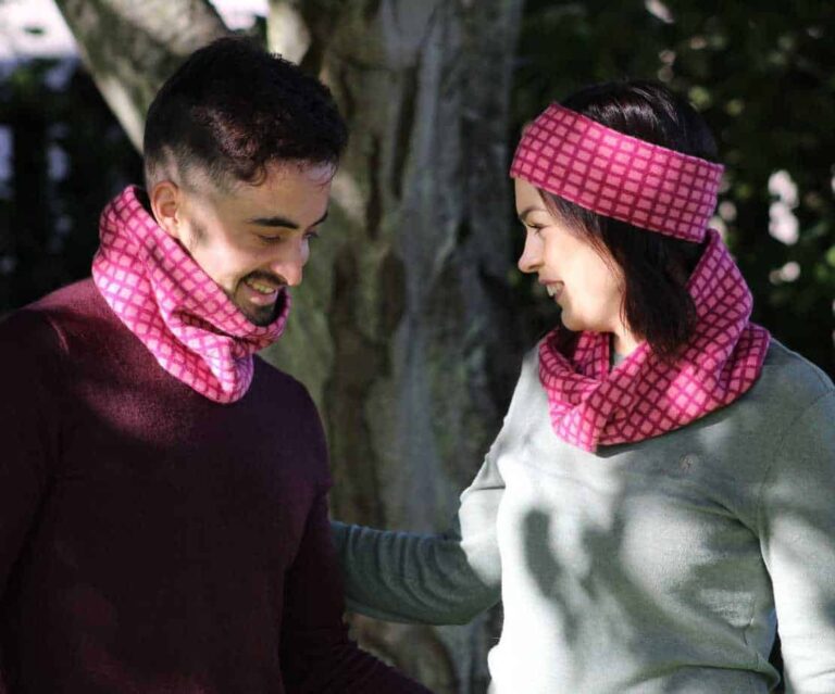 Vegas and Lipstick Knits - handmade by Ann Mackie Knitting Services and Designs