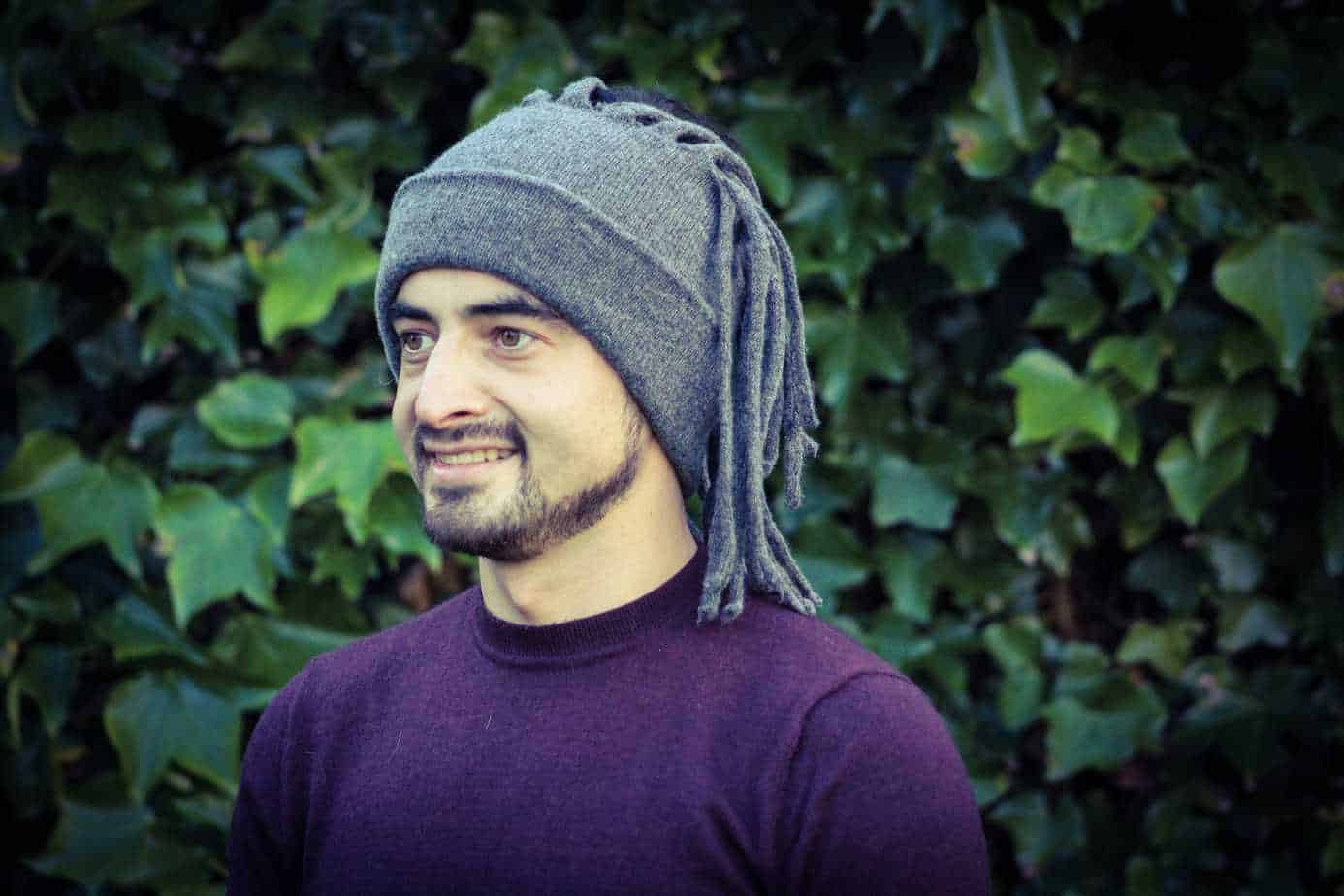 Grey straggles hat - Image 1