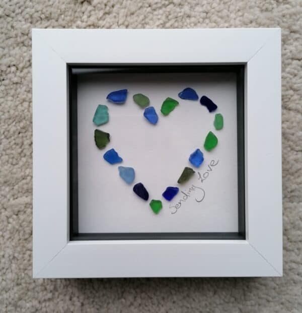 Sending Love - handmade by Hebridean Sea Glass