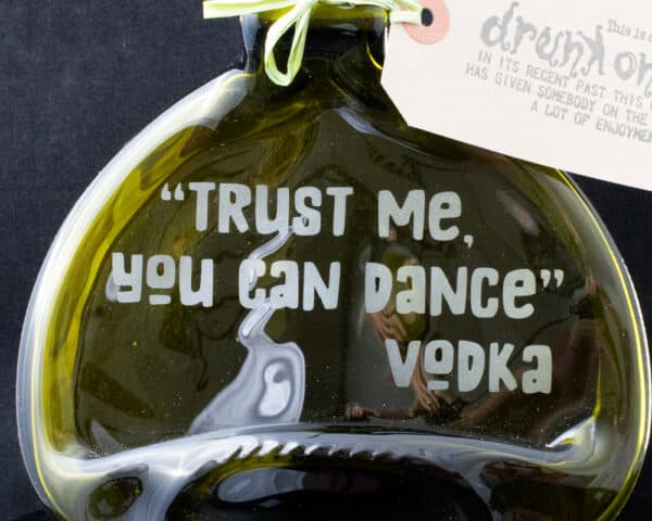Sandblasted Glass Platter - handmade by A little bit of glass (view 2)